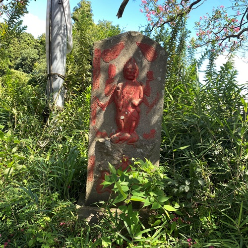 千葉県印西市浦部 赤い百庚申周辺の庚申塔